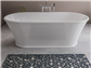 Henley 1650x780x600mm (455mm Depth) Freestanding Bath - White