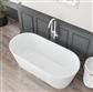 Sandford 1500x740x580mm (440mm Depth) Freestanding Bath -  White