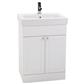 New classic 600 vanity unit White High Gloss