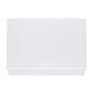 Bonito/Daisy 800 end panels  800x450-575mm - White