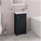 Hardwick Traditional 39CM 1 Door Basin Vanity Unit - Matt Anthracite