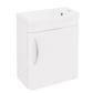 Cavone 40CM 1 Door Basin Vanity Unit - Gloss White