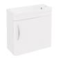 Cavone 50CM 1 Door Basin Vanity Unit - Gloss White