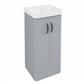 Cavone II 40CM 2 Door Basin Vanity Unit - Grey