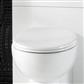 Soft Close Toilet Seat - White