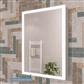 Cassio 600x700mm 2 door LED mirror 