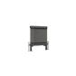 Imperia 2 Column Radiator 600 x 605mm Bare Metal