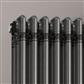 Imperia 3 Column Radiator 600 x 605mm Bare Metal