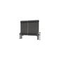 Imperia 3 Column Radiator 600 x 830mm Bare Metal