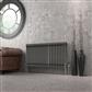 Imperia 3 Column Radiator 600 x 1145mm Bare Metal