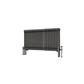 Imperia 3 Column Radiator 600 x 1145mm Bare Metal