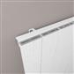 Mersey 1800 x 280 Aluminium Radiator Matt White