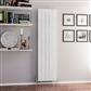 Mersey 1800 x 470 Aluminium Radiator Matt White