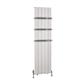 Mersey 1800 x 470 Aluminium Radiator Matt White