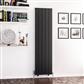 Mersey 1800 x 470 Aluminium Radiator Matt Anthracite