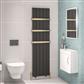 Mersey 1800 x 470 Aluminium Radiator Matt Anthracite