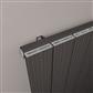 Mersey 1800 x 660 Aluminium Radiator Matt Anthracite