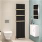 Mersey 1800 x 470 Aluminium Radiator Matt Black