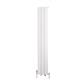 Trent 1800 x 280 Aluminium Radiator Matt White