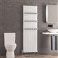 Trent 1800 x 565 Aluminium Radiator Matt White