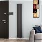 Trent 1800 x 280 Aluminium Radiator Matt Anthracite