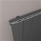 Trent 1800 x 280 Aluminium Radiator Matt Anthracite