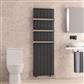 Trent 1800 x 565 Aluminium Radiator Matt Anthracite