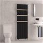 Trent 1800 x 565 Aluminium Radiator Matt Black