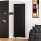 Trent 1800 x 660 Aluminium Radiator Matt Black