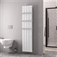 Derwent 1800 x 404 Dry Element Aluminium Radiator Matt White