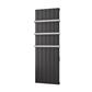 Derwent 1800 x 604 Dry Element Aluminium Radiator Matt Anthracite