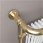 Isbourne 940 x 507 Brushed Brass / Gloss White