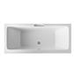 Portland Double Ended (DE) 1700 x 700 x 440mm 5mm Bath - White