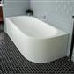 Biscay Double Ended (DE) 1700 x 800 x 440mm 5mm Left hand (LH) Bath - White