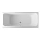 Malin Double Ended (DE) 1700 x 700 x 440mm 5mm Bath - White