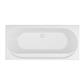 Biscay Reef 1700x800x440 Double ended 5mm Bath