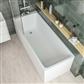 Malin Single Ended (SE) 1800 x 700 x 440mm 5mm Bath - Matt White