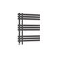 Loddon Dry Element Towel Rail 800 x 600 Matt Anthracite