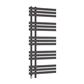 Loddon Dry Element Towel Rail 1200 x 500 Matt Anthracite