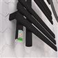 Loddon Dry Element Towel Rail 800 x 500 Matt Black