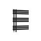 Loddon Dry Element Towel Rail 800 x 600 Matt Black