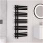 Loddon Dry Element Towel Rail 1200 x 500 Matt Black