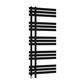 Loddon Dry Element Towel Rail 1200 x 500 Matt Black