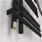 Loddon Dry Element Towel Rail 1200 x 500 Matt Black