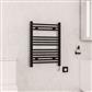 Biava Dry Element Towel Rail 700x500mm Matt Black