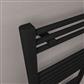 Biava Dry Element Towel Rail 700x500mm Matt Black