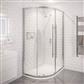 Vantage 2000 6mm Easy Clean 900x760mm Offset Quadrant Shower Enclosure - Chrome