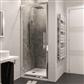 Corniche 2000 8mm Framed 2000mm x 800mm Hinged Shower Door - Chrome