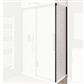 Corniche 2000 8mm Easy Clean 2000mm x 760mm Side Panel - Matt Black