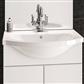 Madrid 60cm x 39cm 1 Tap Hole Basin - White